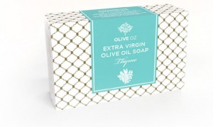 Olive Oz Herbal soap branding and packaging
