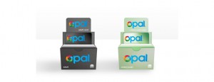 OPAL Card retail Display