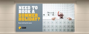 Commonwealth Bank Summer Holiday Signage