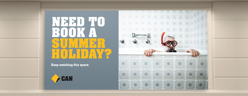 COMMONWEALTH BANK SUMMER HOLIDAY SIGNAGE